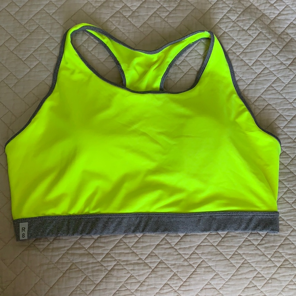 Yellow Sports Bra | 3X